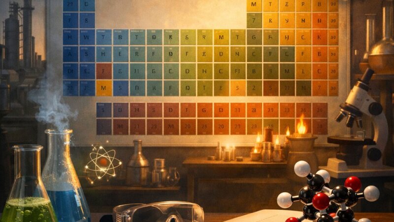 Tabela Periódica: Estrutura, Propriedades e Importância na Química