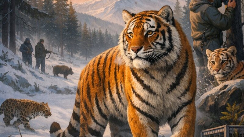 Tigre da Sibéria: Características, Ameaças e Conservação da Espécie