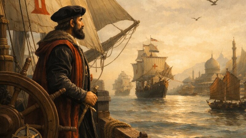 Vasco da Gama: A Expedição que Ligou Portugal ao Oriente no Século XV