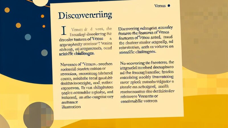 Vénus como destino de férias: entre fogo e fascínio