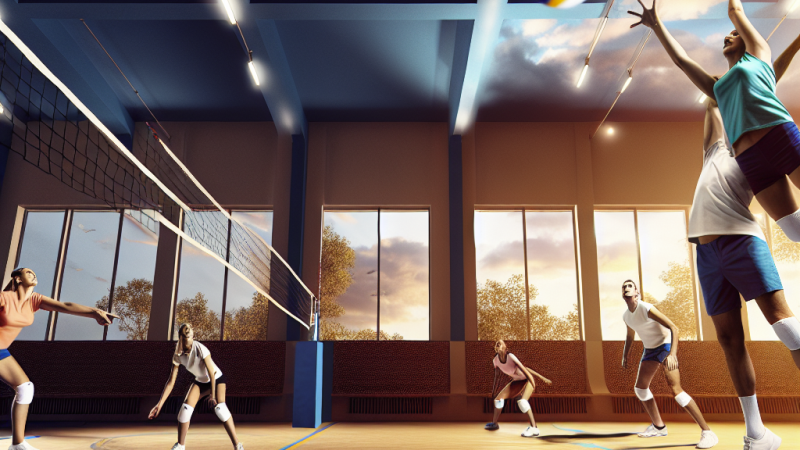 Voleibol: História, Importância e Prática no Ensino Secundário