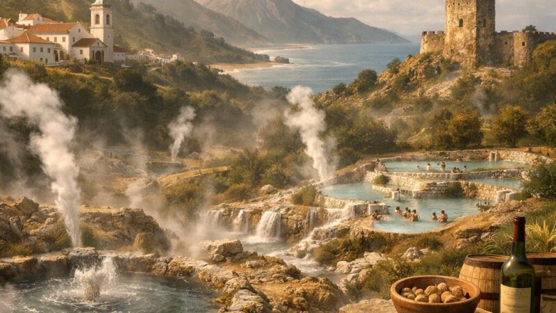 Vulcanismo Secundário em Portugal: Características e Importância Geográfica